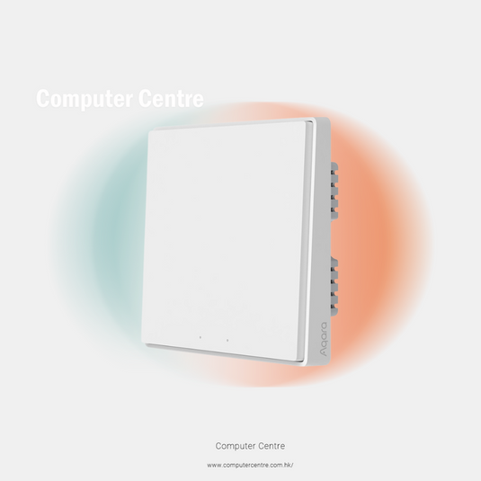 Aqara - D1 Smart Wall Switch (No Neutral, Single Rocker) 智能牆壁開關  (單火線 單鍵版)