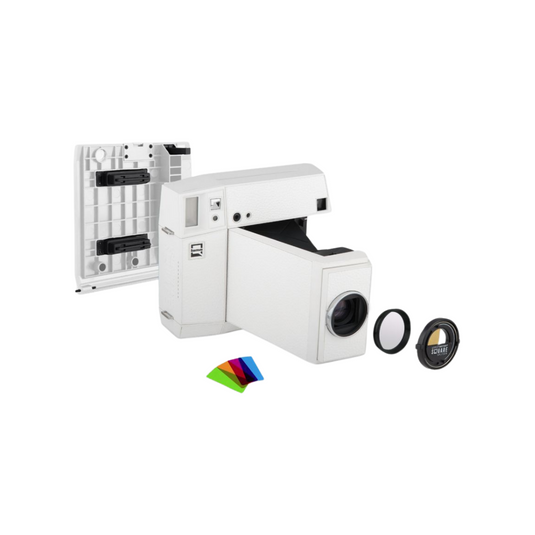 Lomo’Instant Square Glass 方形即影即有相機連鏡頭套裝－白色版本