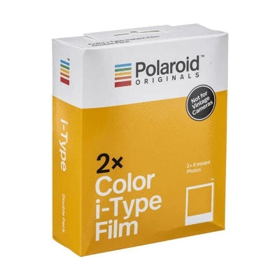 Polaroid Color i-Type Film Double Pack 寶麗來 白框彩色相紙  (16張) 【香港行貨】