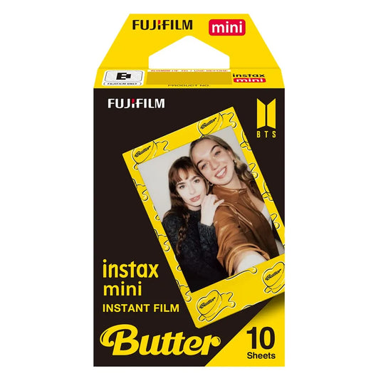 instax mini film 即影即有相紙 香港原廠行貨 限量版 BTS Butter  10 張【香港行貨】