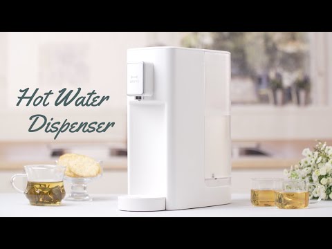 BRUNO - BAK801 Instant Hot Water Dispenser 即熱式飲水機 白色 (即送冰川紋玻璃杯) (香港行貨)