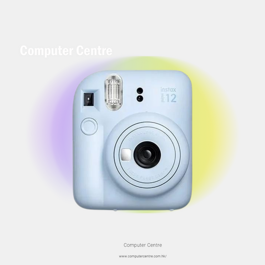 Fujifilm - instax mini 12 即影即有相機 2023新款 (天藍色)
