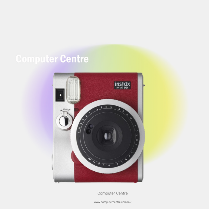 Fujifilm instax mini 90 即影即有相機 (紅色) 【香港原廠行貨 一年保養】